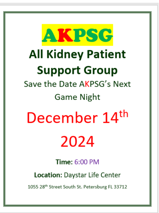 AKPSG Game Night