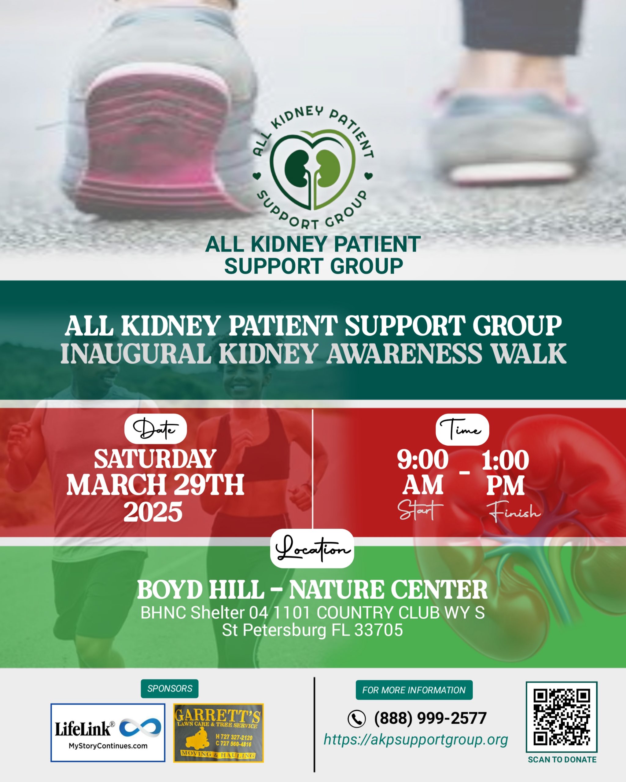 Event: Inaugrual Kidney Awareness Walk! - All Kidney Patient Support Group