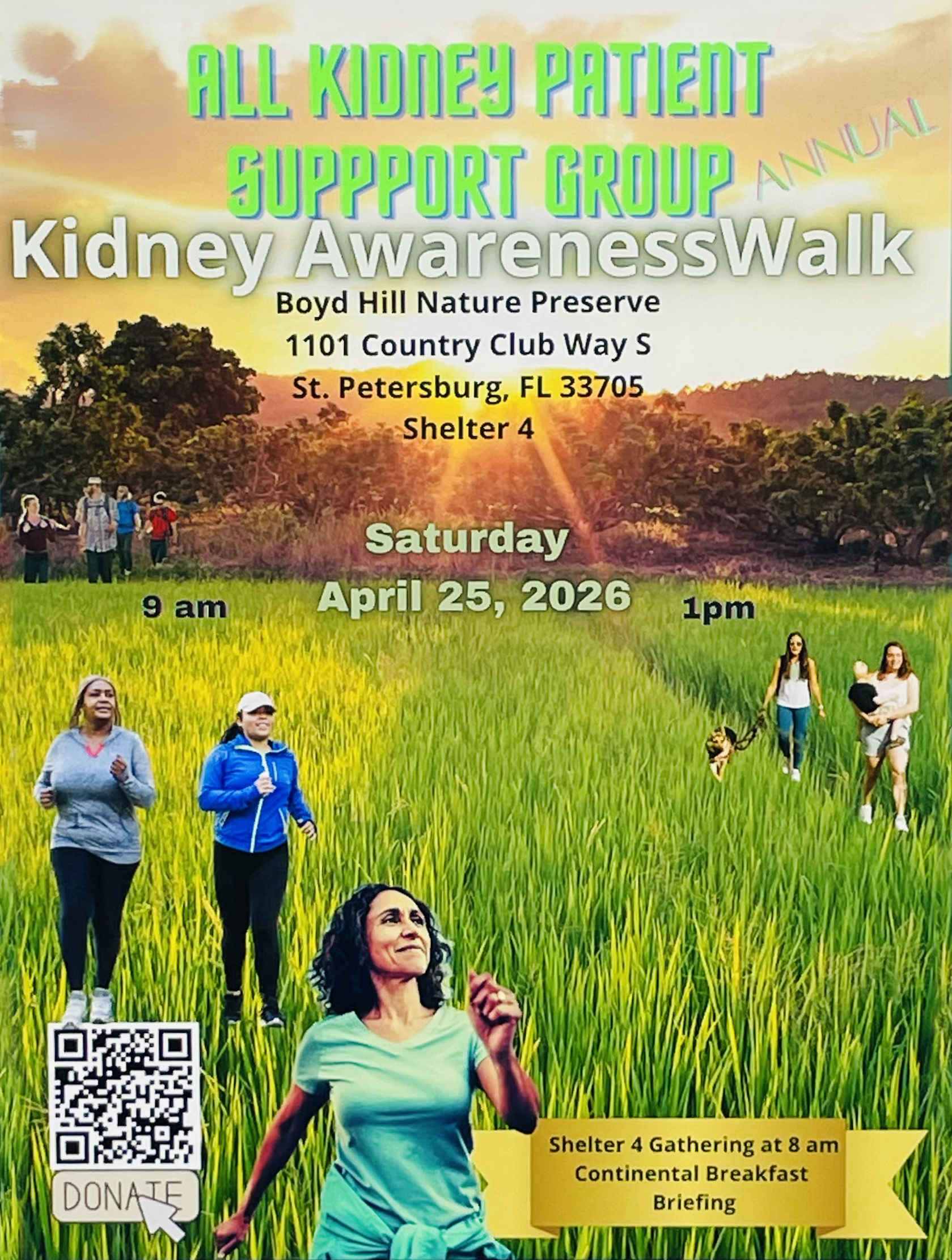 Annual Kidney Awareness Walk